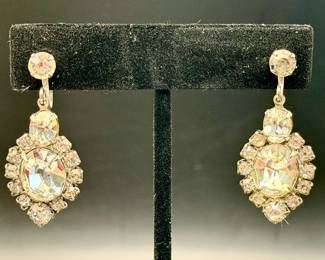Vintage Rhinstone Earrings