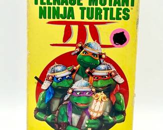 Teenage Mutant Ninja Turtles Movie III VHS