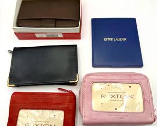 Buxton Genuine Leather Wallets & More Lot