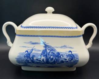 Vintage Churchill Covered Casserole American Heritage Millennium Dinnerware