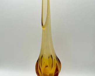 MCM Viking Glass 6-Petal Swung Vase