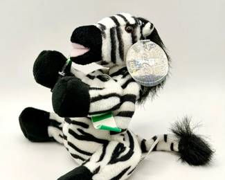 Coca-Cola Bean Bag Plush 'Topus' Zebra