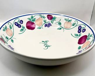 Princess House Orchard Medley Serving Bowl