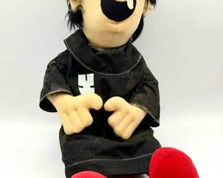 vintage Gargamel plush doll from The Smurfs
