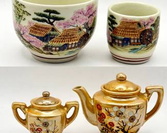 Small Japanese Dishware Lot