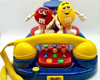 RARE! Vintage M&M Telephone (Untested)
