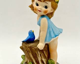 Adorable Vintage Child Figurine
