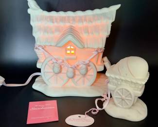 Department 56 Snowbunnies Woodland Wagon "My Woodland Wagon"