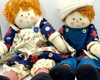 My World Of Dolls Raggedy Anne & Andy Dolls