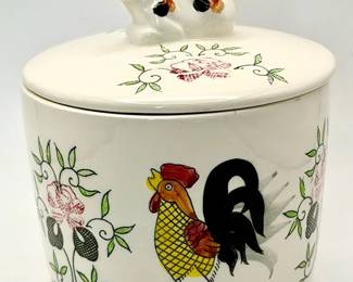 Vintage Japanese Covered Container