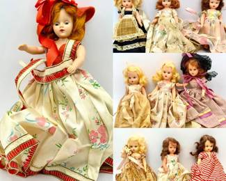 (9) Storybook Dolls (1) Duchess Doll & Accessories