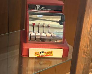 Tom Thumb toy cash register 
