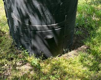 Two compost bins