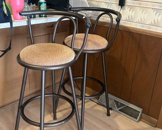 Matching pair of barstools 