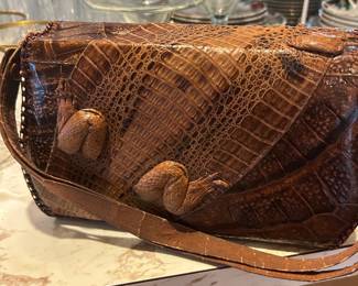 Cuba alligator purse