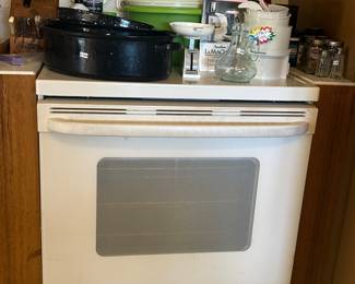 Electric flat top stove