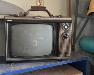 Vintage small tv