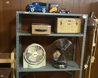 Fans and shelving 