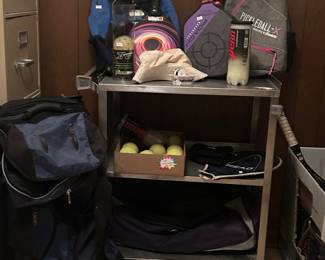 Heavy duty metal rolling cart (2)