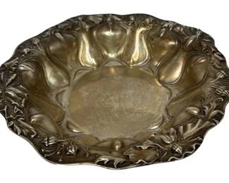 An Art Nouveau Sterling Silver Bowl