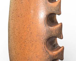 Substantial Biomorphic Pottery Vessel, HAMMET