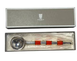 A PUIFORCAT French Art Deco Style Jam / Caviar Spoon