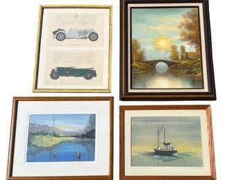 Collection 4 Mid Century Artwork