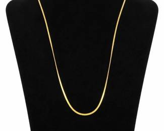 18k Yellow Gold Chain
