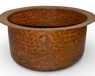 Antique Copper Garden Planter