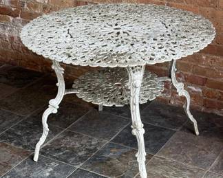 Victorian Style Garden Table