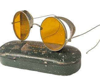 Vintage WWI Era WILSONS Safety Goggles