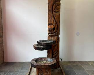 WITCO Mid Century Tiki Garden Statue