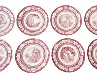 Set of 8 WEDGWOOD Cornell University Plates