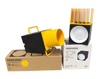 Vintage Retired IKEA and Teenage Engineering "FREKVENS" Spotlight Lamps