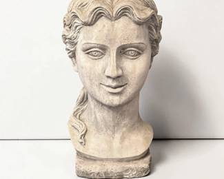 Substantial Garden Bust of Greek Goddess Venus