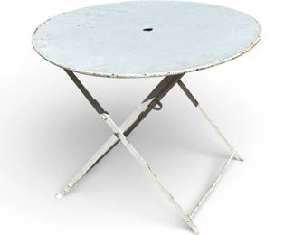 French Wrought Iron Bistro/Cafe Table