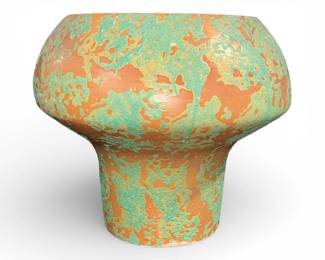 Exceptional Mid Century Mushroom Ceramic Vessel, Jardiniere