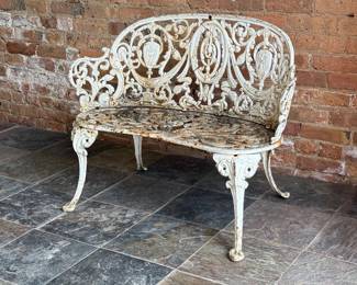 Victorian Cast Iron Garden Bench