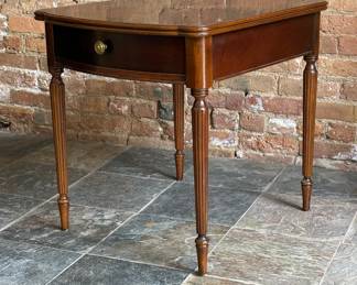LANE Federal Style Mahogany Accent Table