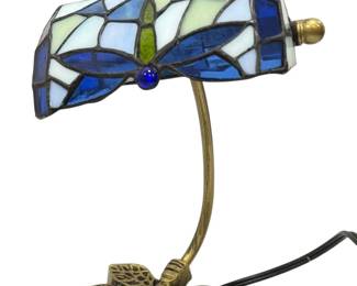 Petite Dragonfly Stained Glass Desk Lamp