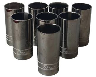 SNAP-ON Tool Advertising Highball Bar Glasses