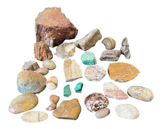 Collection of Geode and Mineral Specimens