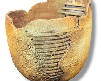 Brutalist Ceramic Pot, ISO RUTH DUCKWORTH