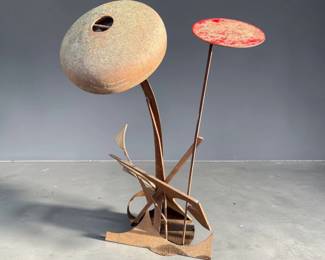 Life Size Brutalist Windbell