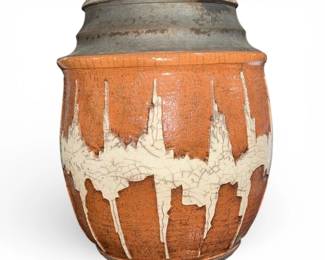Substantial Post Modern Studio Pottery Vessel, DAVID CAMDEN