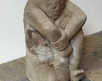 Concrete Garden Statue, Alberto de la Vega Style