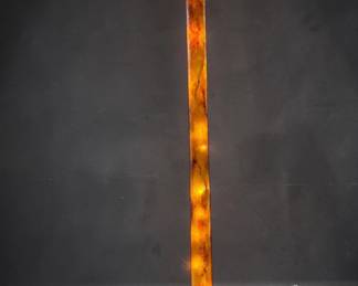 An Organic Veneer Pendant Lamp