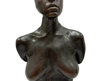 Bronze Nude Woman Torso