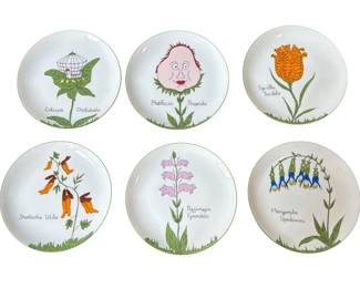 Set of 6 Sigma for Scully and Scully Nonsense Botany Plates