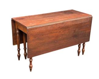 Antique Walnut Drop Leaf Table